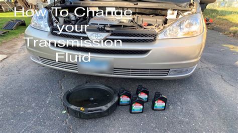 2006 toyota sienna transmission fluid type